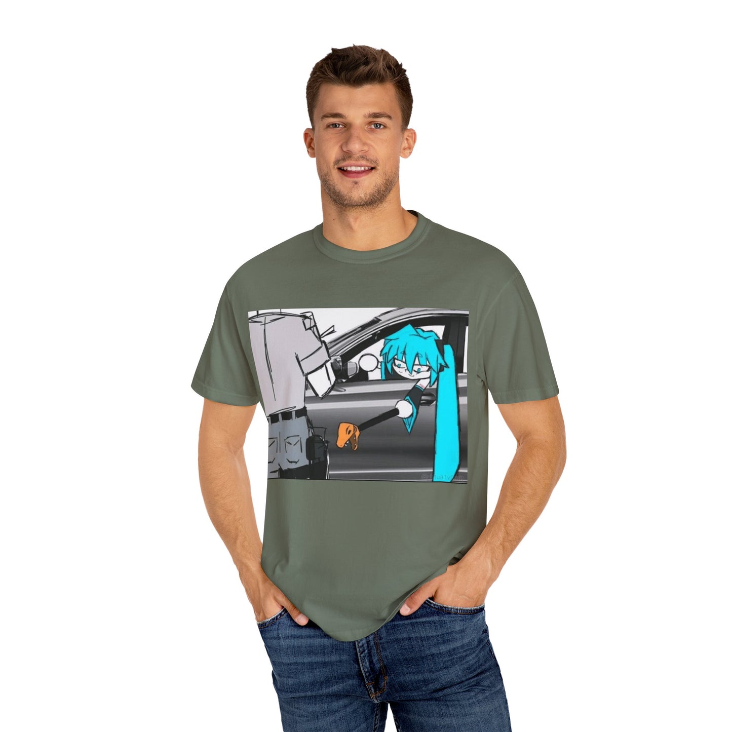 Vintage Miku Reaching Unisex T-shirt