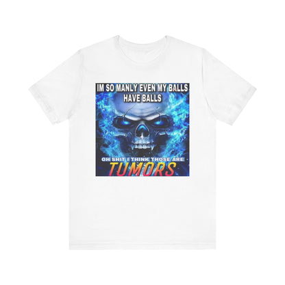 Manly Tee - 'Im so manly' Unisex Jersey Short Sleeve Tee