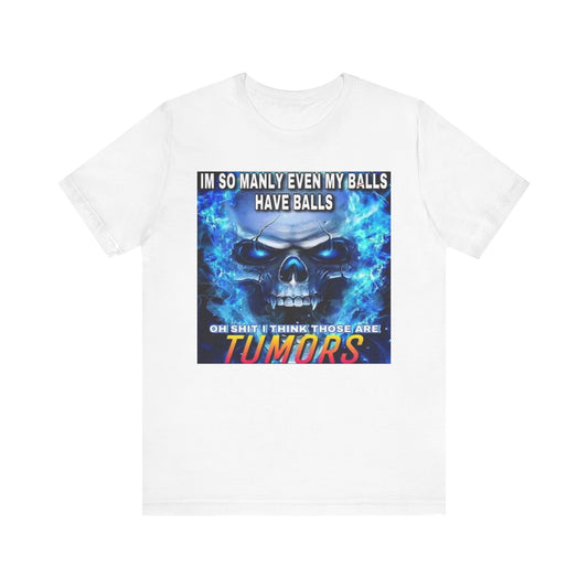Manly Tee - 'Im so manly' Unisex Jersey Short Sleeve Tee