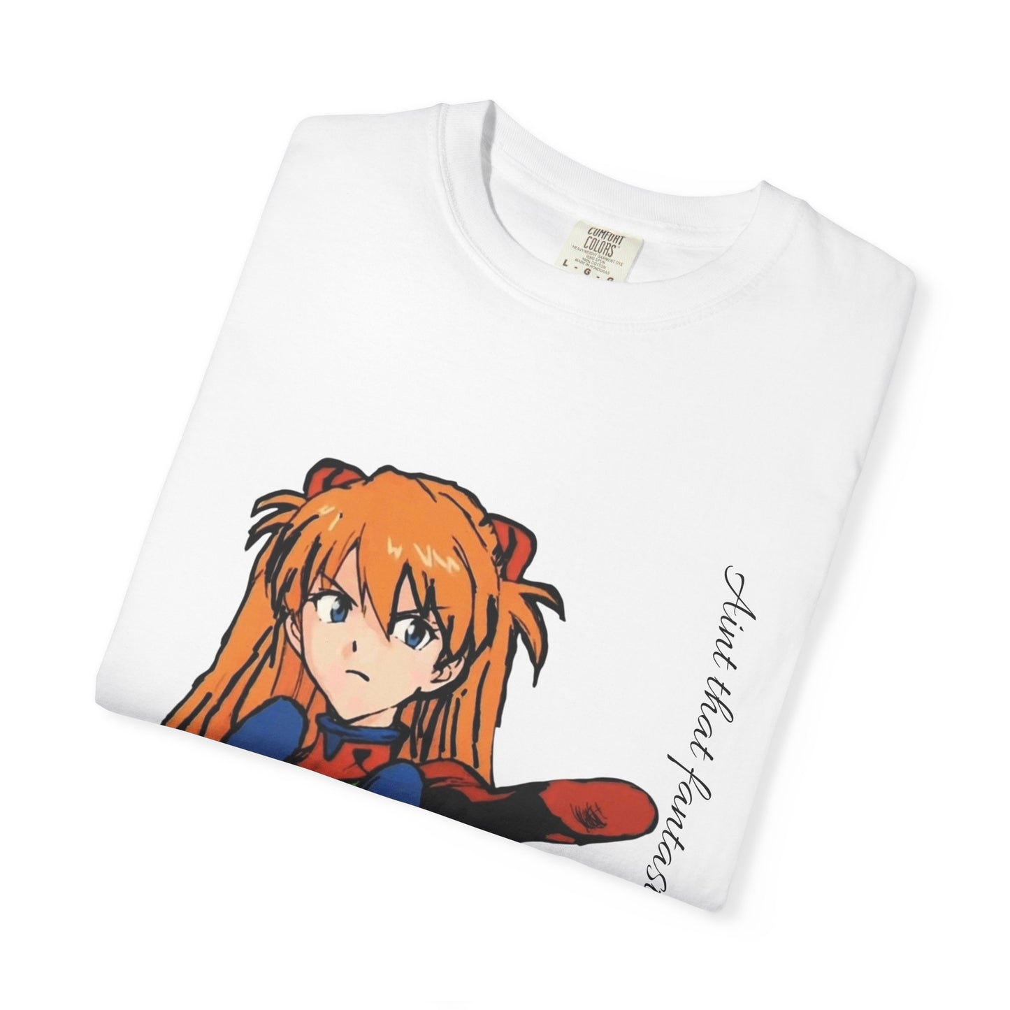 Anime Unisex T-shirt featuring Asuka from Evangelion