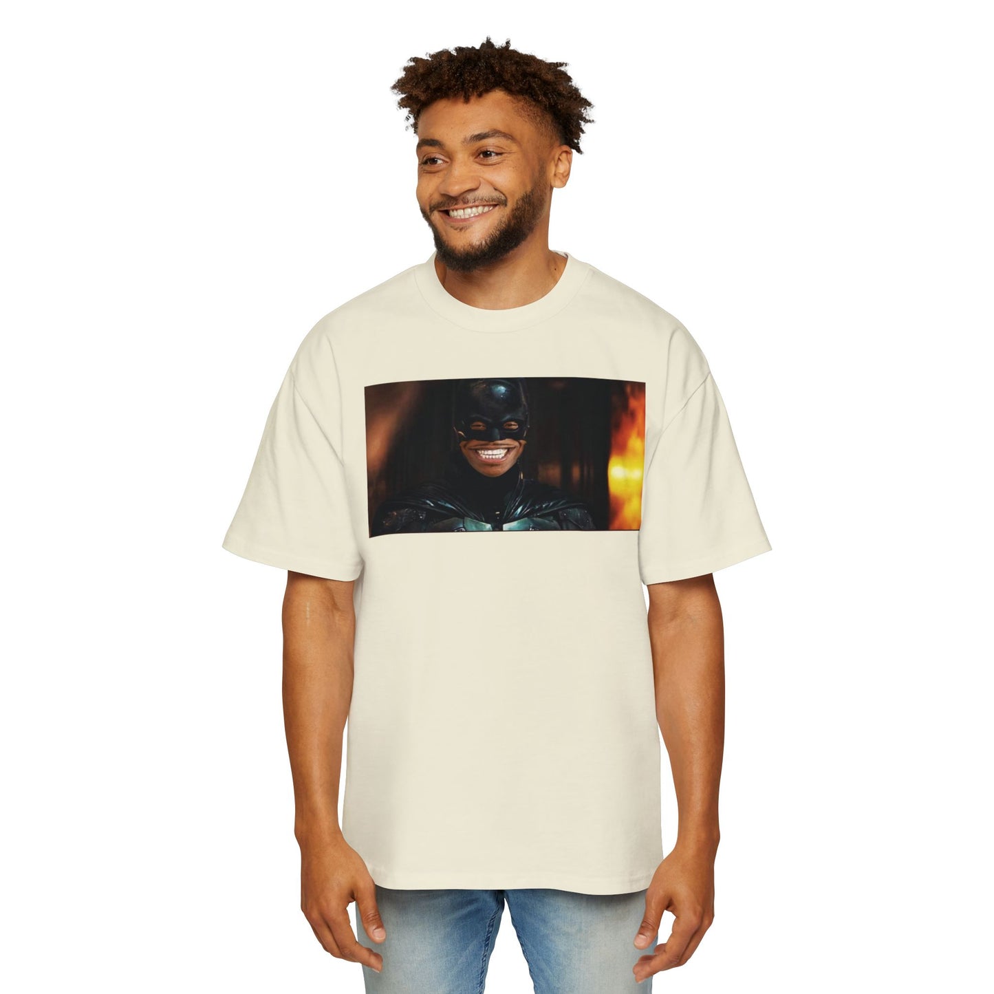 Oversized Tee - Da Baby the Rapper Batman Design
