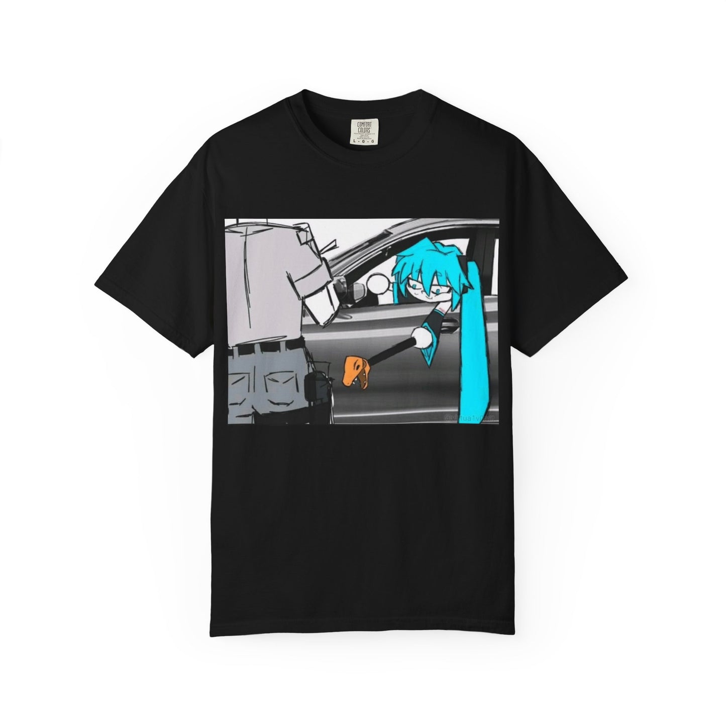 Vintage Miku Reaching Unisex T-shirt