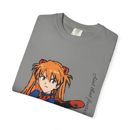 Anime Unisex T-shirt featuring Asuka from Evangelion