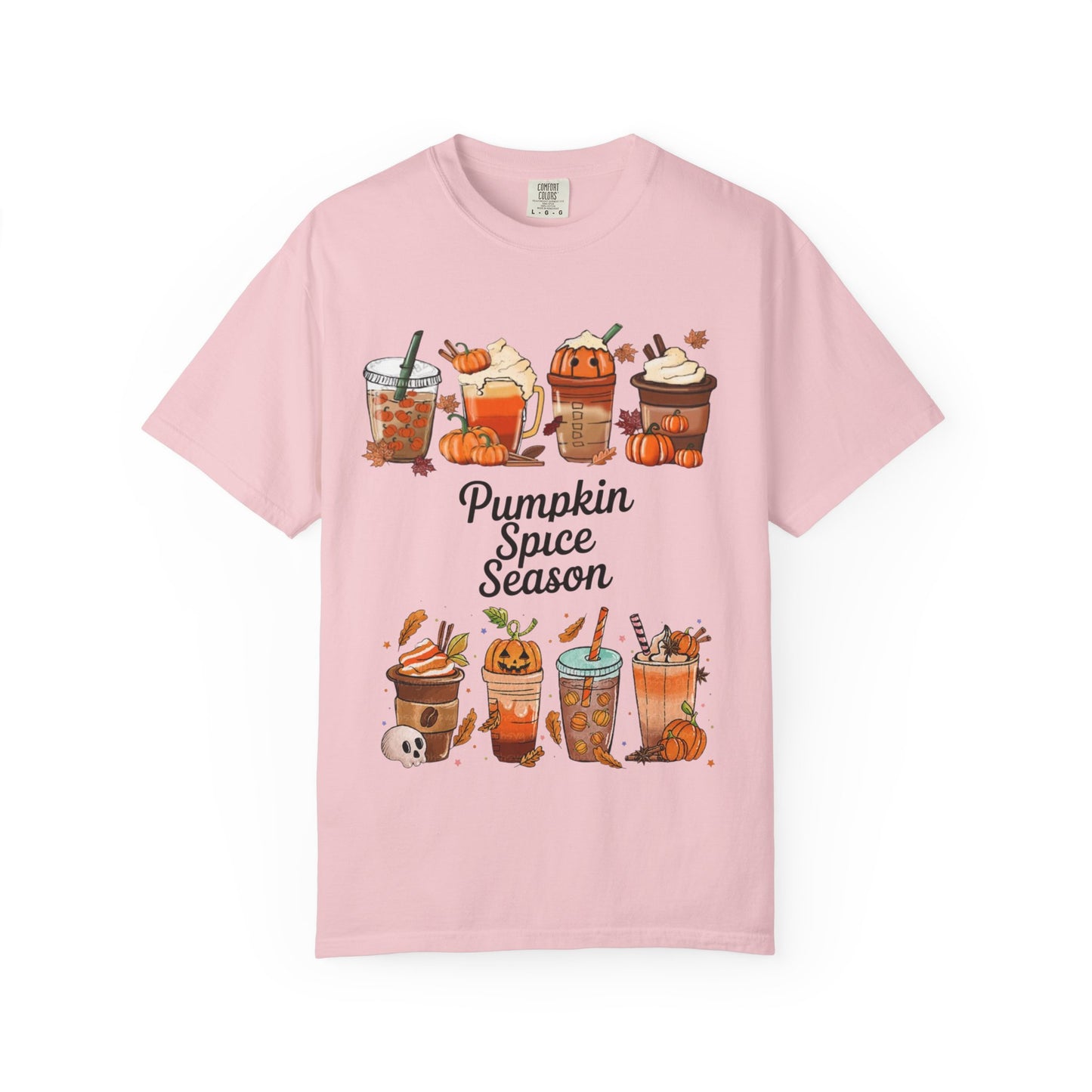 Garment-Dyed T-shirt - Definition of Pumpkin Spice Lattes