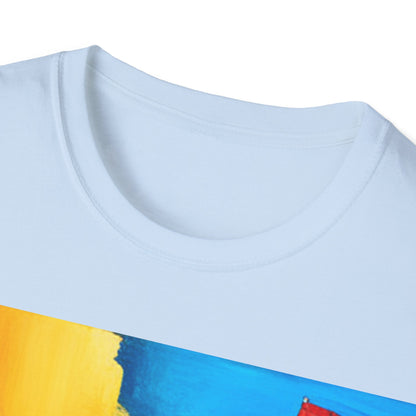 A city Unisex Softstyle T-Shirt