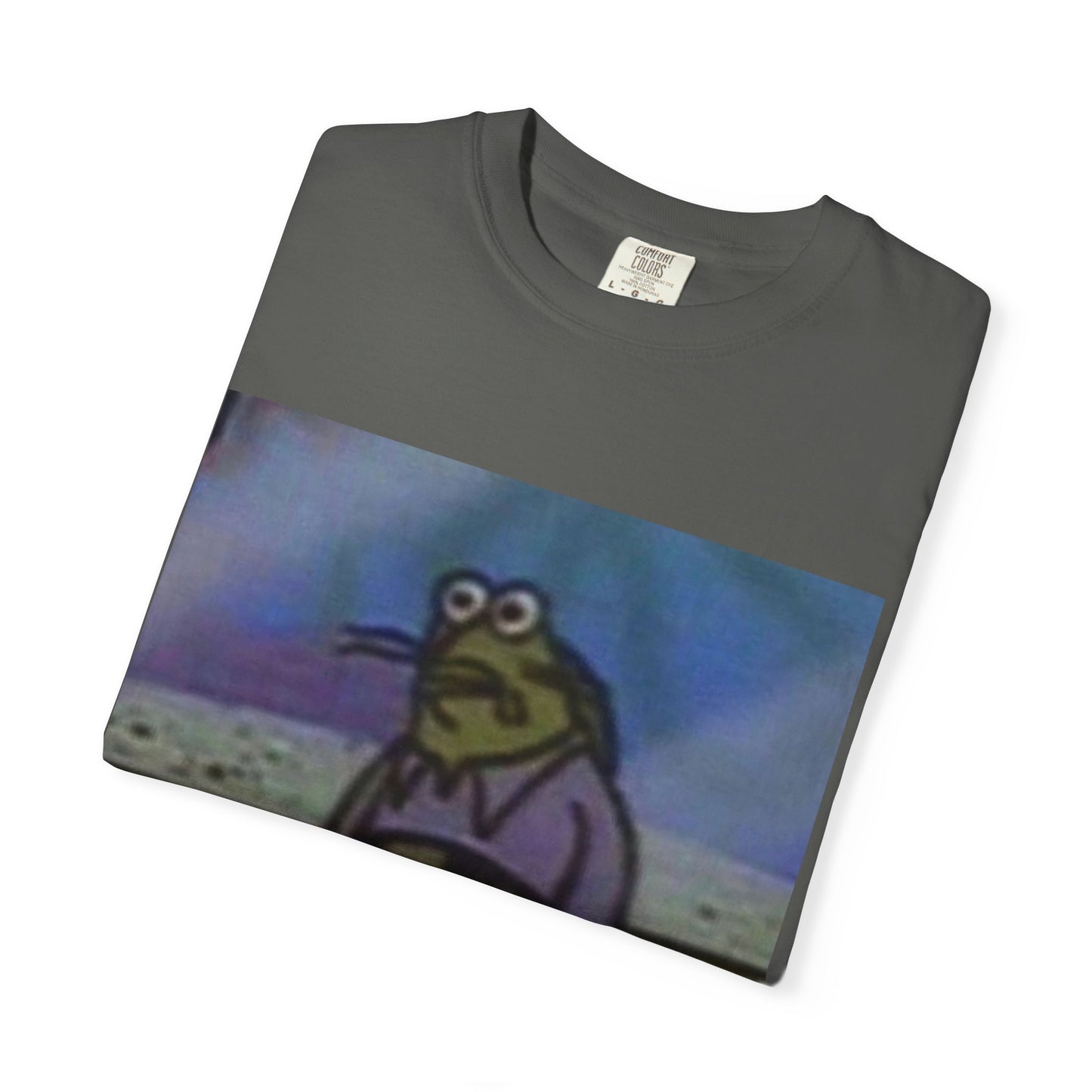 Green fish spongebob Unisex Garment-Dyed T-shirt