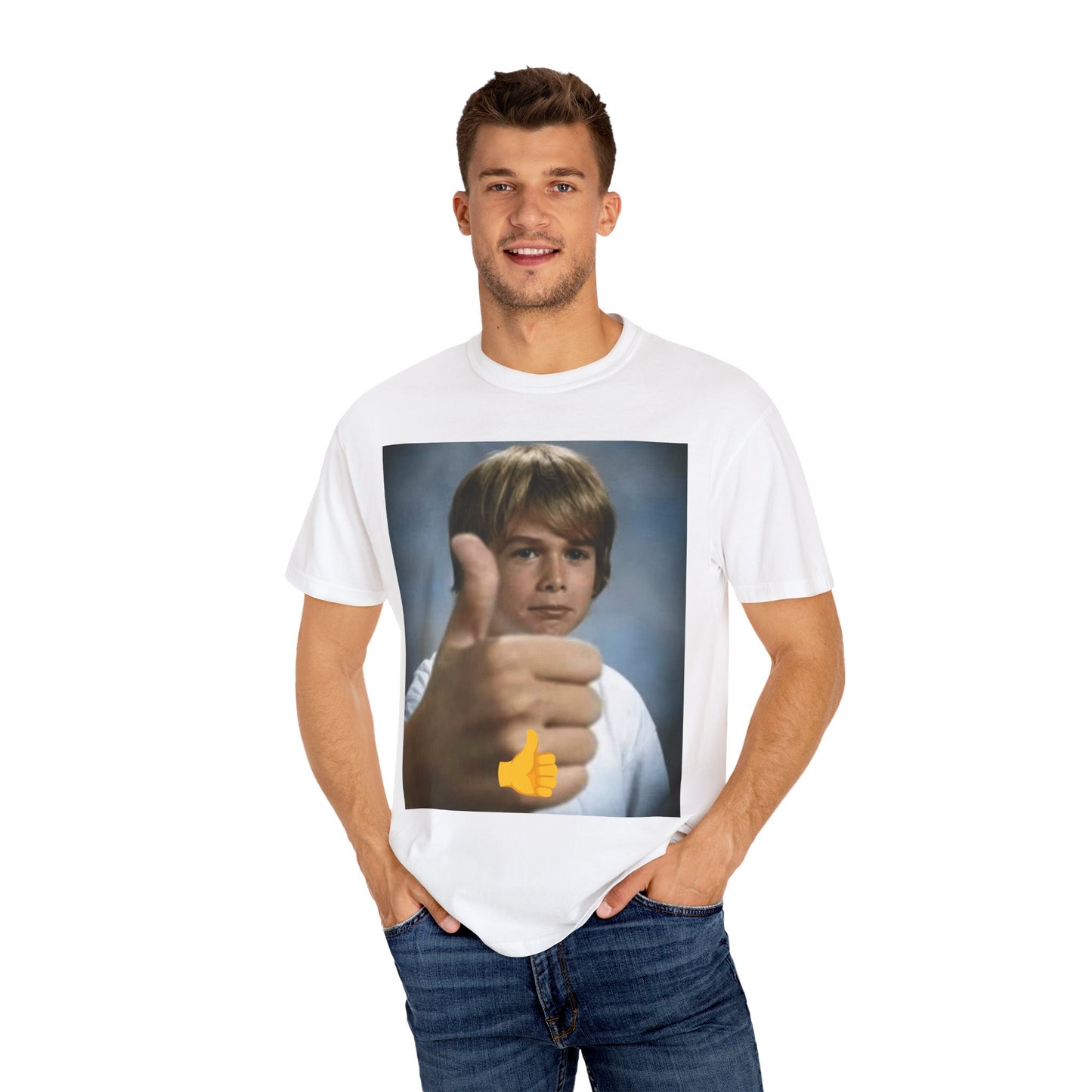 Thumbs up Unisex Garment-Dyed T-shirt