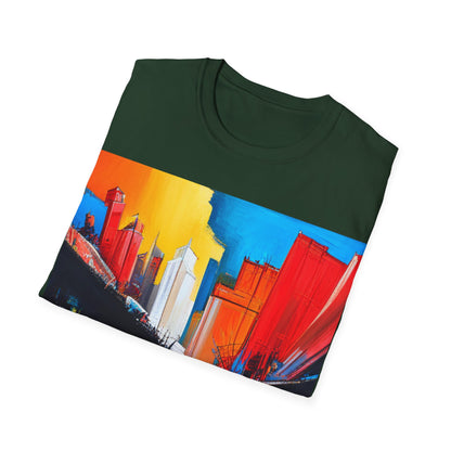 A city Unisex Softstyle T-Shirt