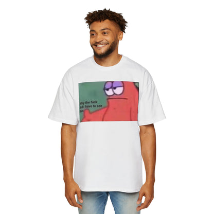 Oversized Tee Patrick Meme Shirt