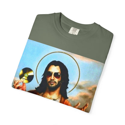 Unisex T-Shirt - Johnny Silver Hand as Jesus Graphic Tee