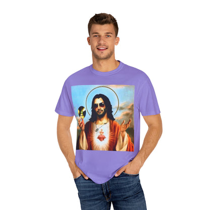 Unisex T-Shirt - Johnny Silver Hand as Jesus Graphic Tee