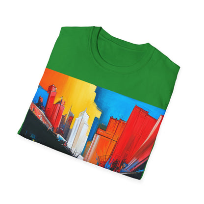 A city Unisex Softstyle T-Shirt