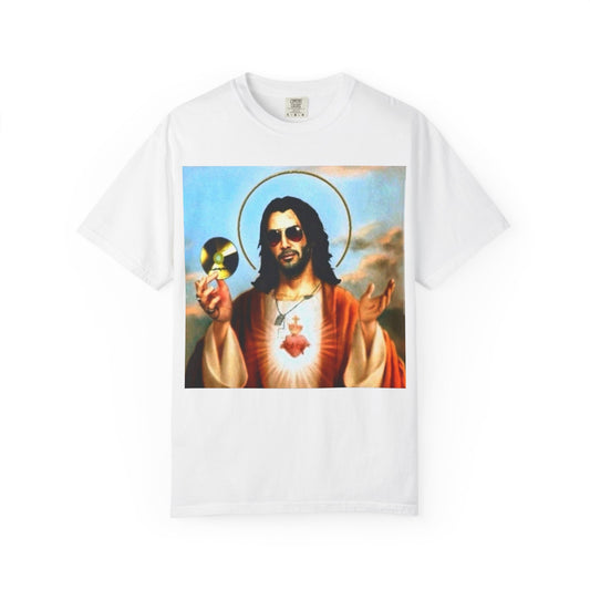 Unisex T-Shirt - Johnny Silver Hand as Jesus Graphic Tee