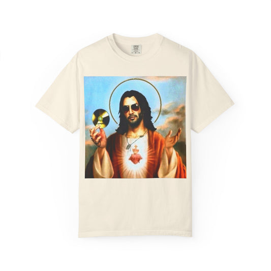 Unisex T-Shirt - Johnny Silver Hand as Jesus Graphic Tee