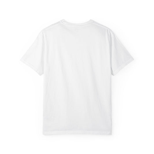 Smiling Emoji T-shirt - Unisex Garment-Dyed Tee, Fun Gift for Friends, Casual Wear, Summer Style, Birthday Gift, Feel Good Apparel