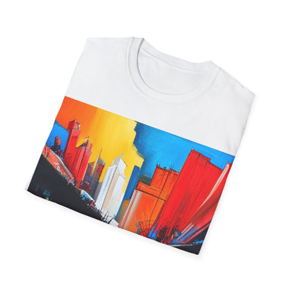 A city Unisex Softstyle T-Shirt