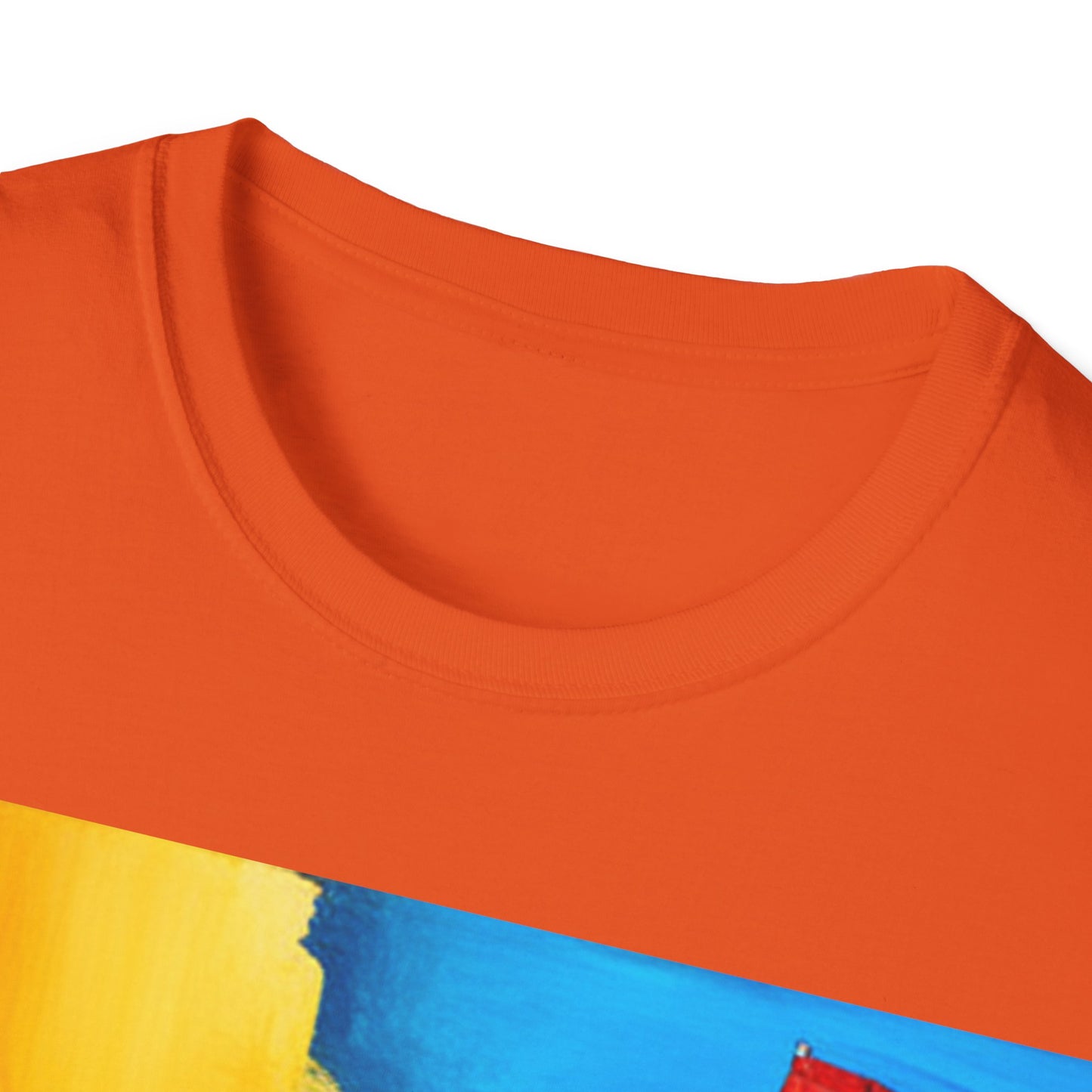 A city Unisex Softstyle T-Shirt