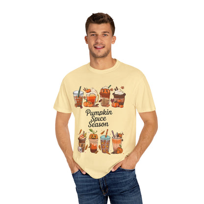 Garment-Dyed T-shirt - Definition of Pumpkin Spice Lattes