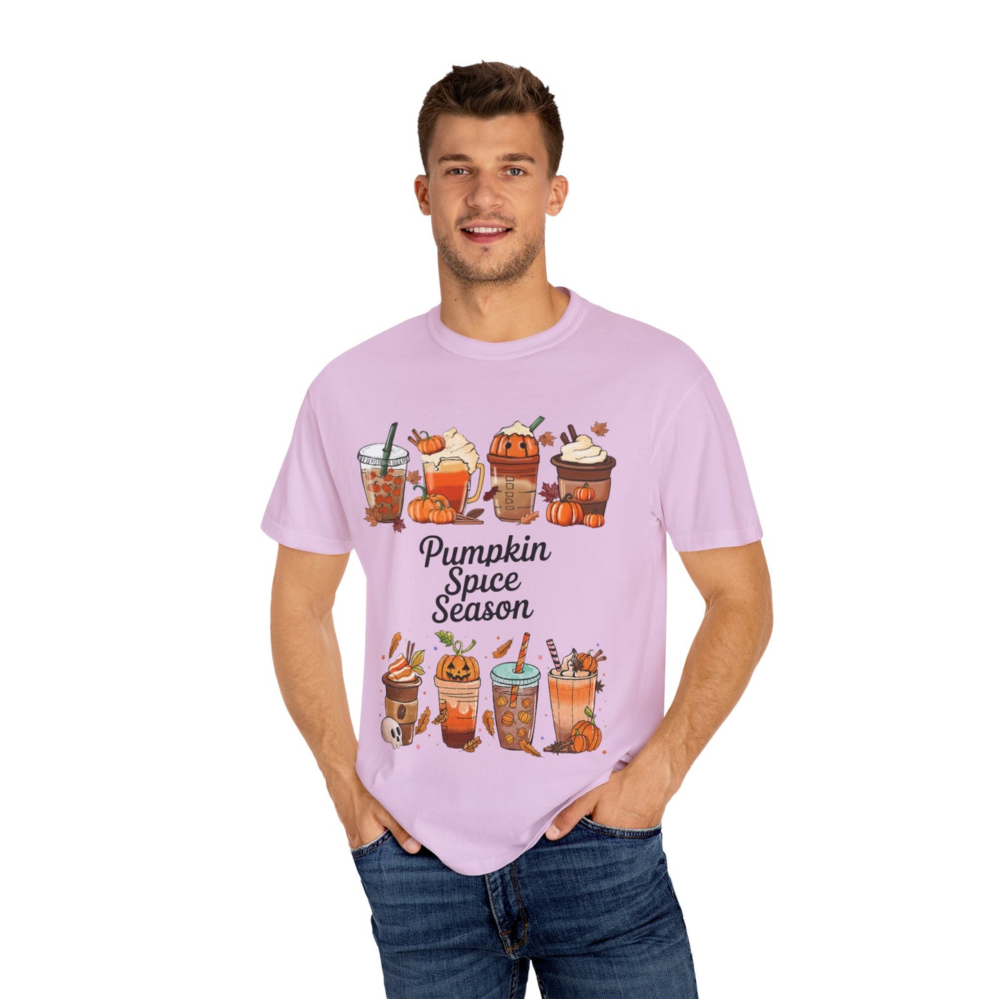 Garment-Dyed T-shirt - Definition of Pumpkin Spice Lattes