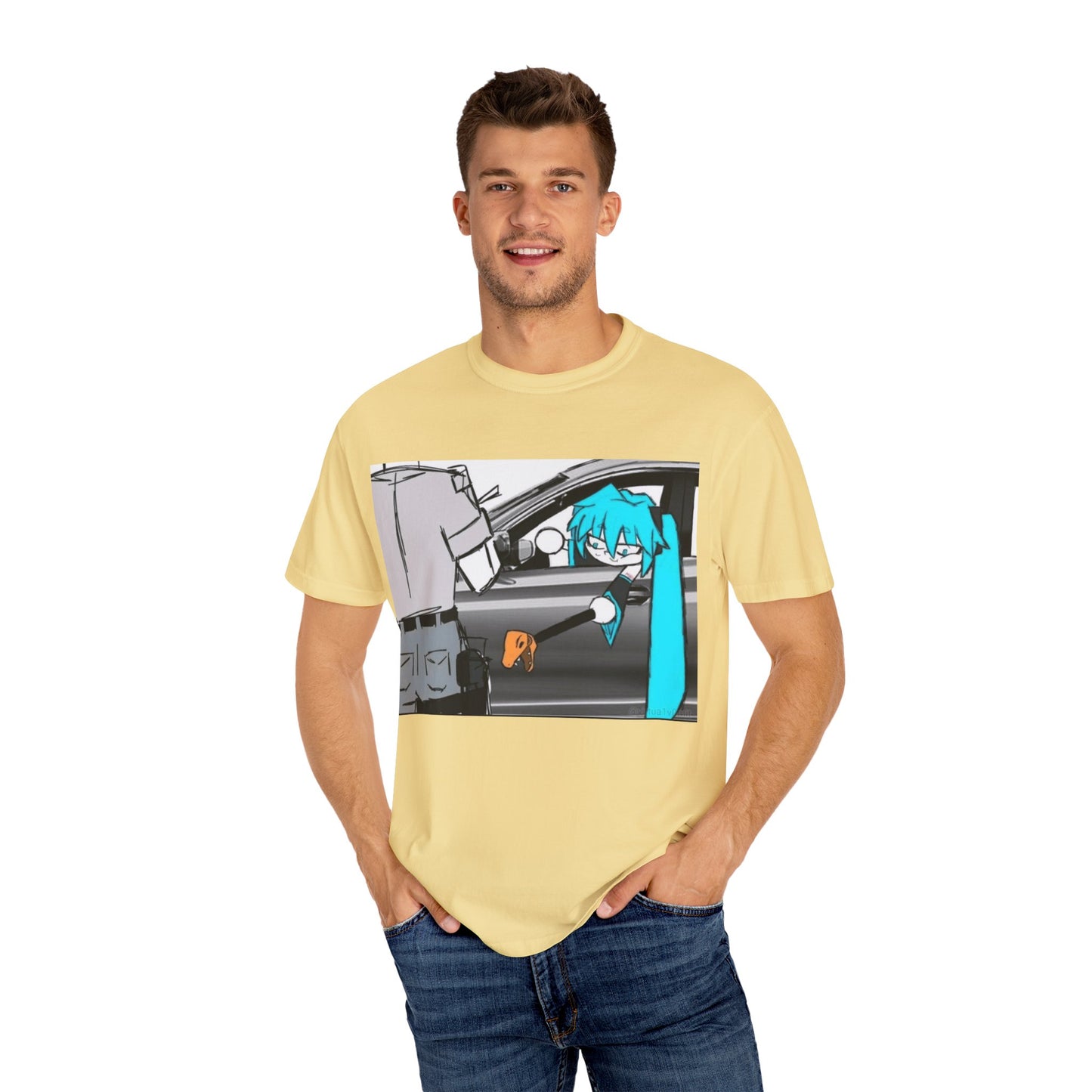 Vintage Miku Reaching Unisex T-shirt