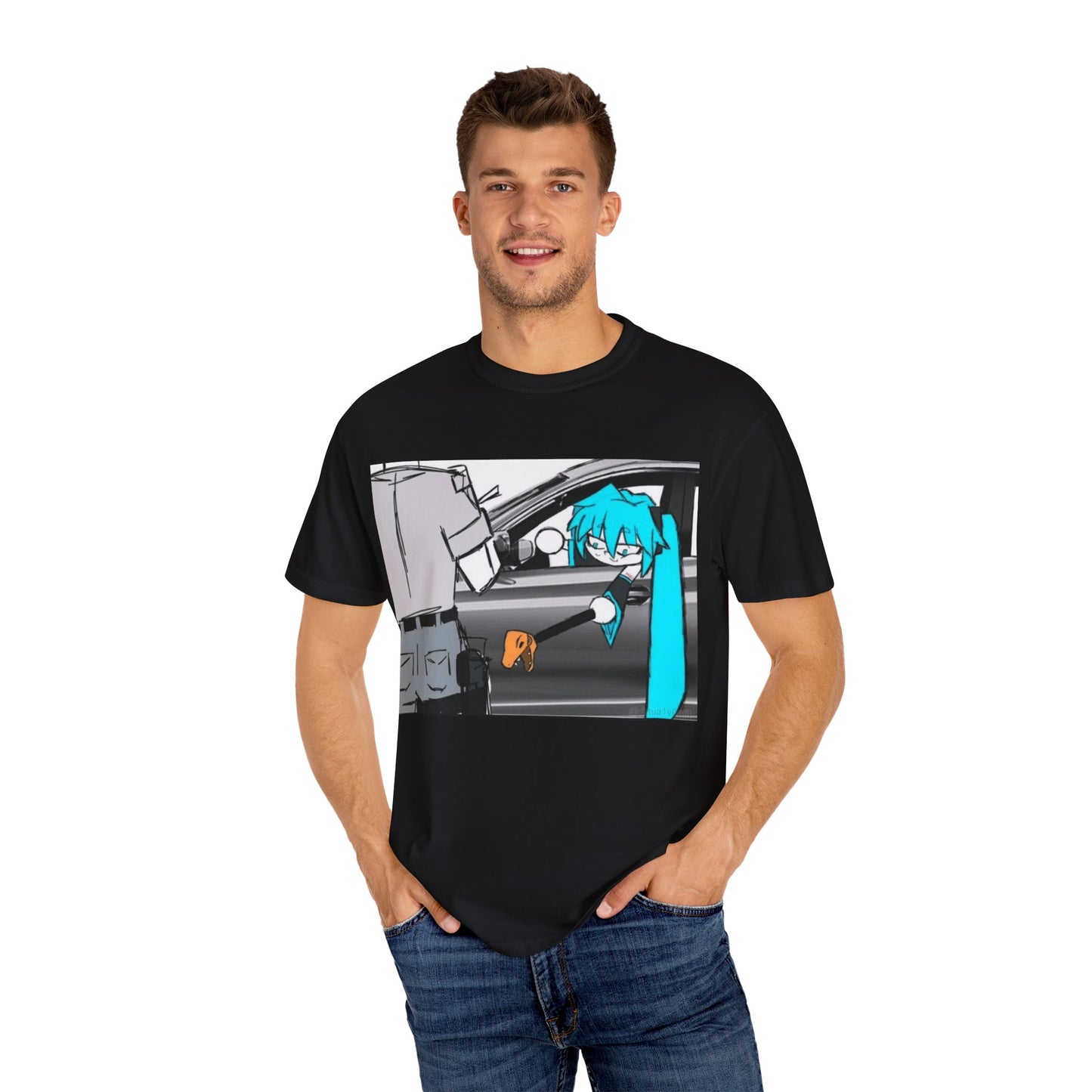 Vintage Miku Reaching Unisex T-shirt