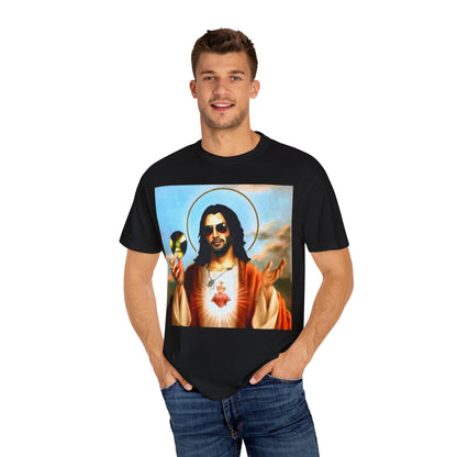Unisex T-Shirt - Johnny Silver Hand as Jesus Graphic Tee