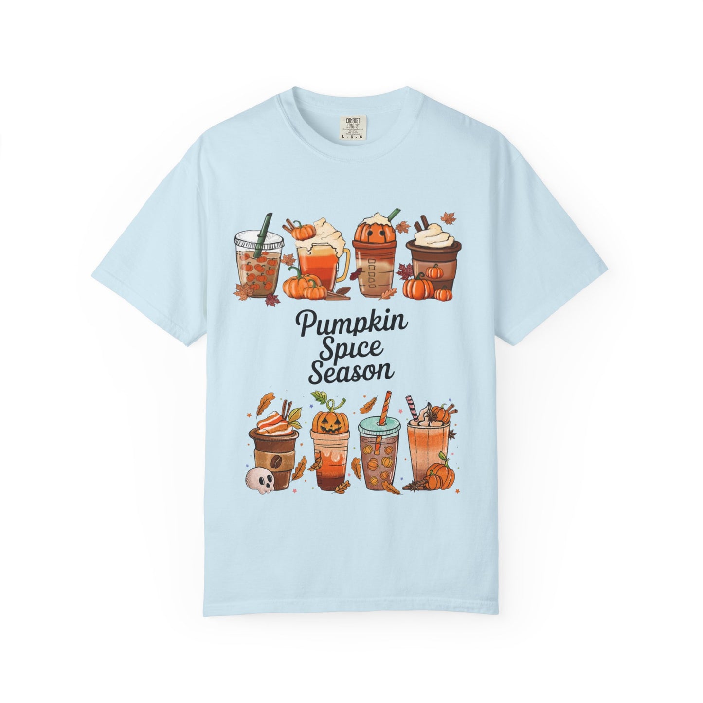 Garment-Dyed T-shirt - Definition of Pumpkin Spice Lattes