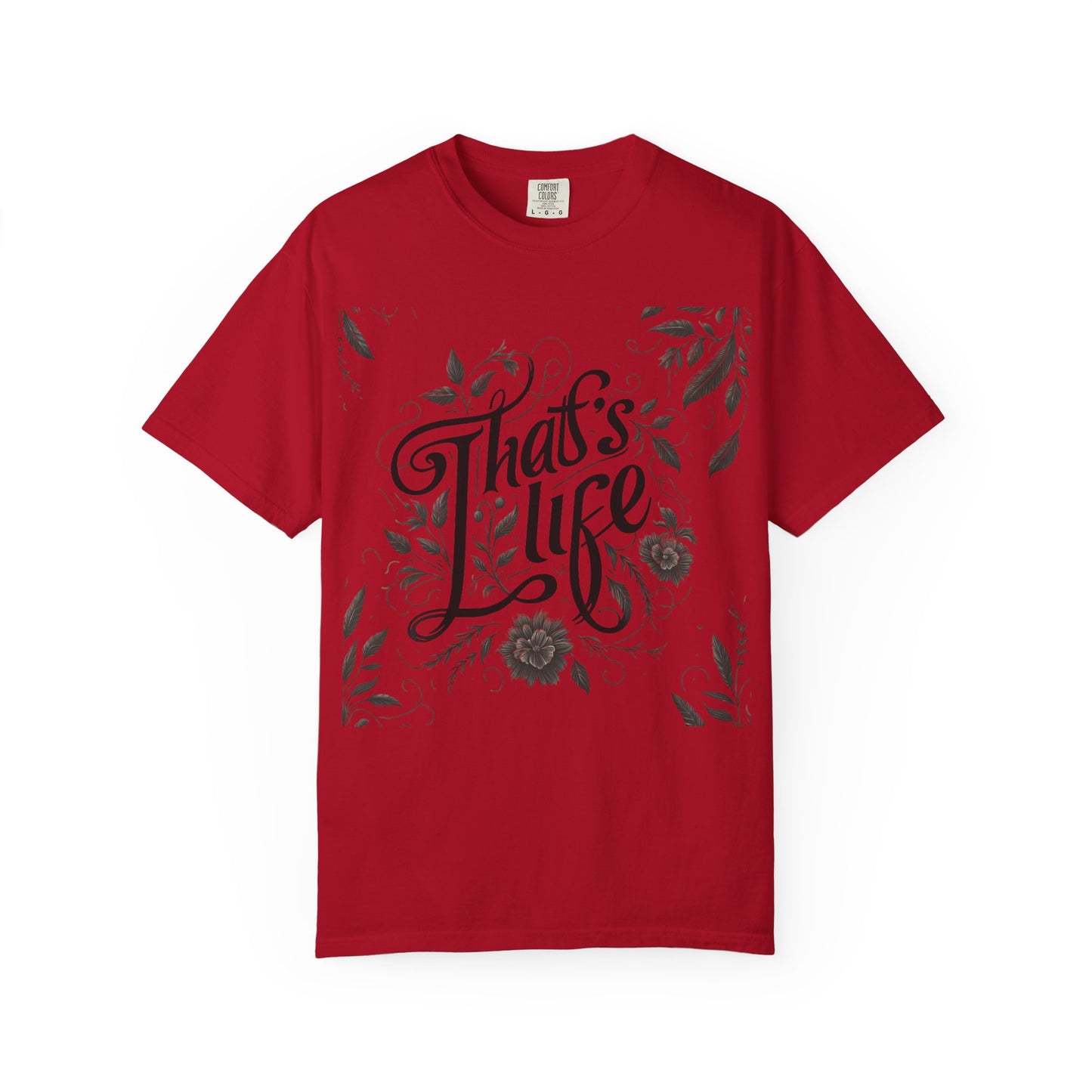 Vintage Unisex T-shirt with 'Thats life' Design