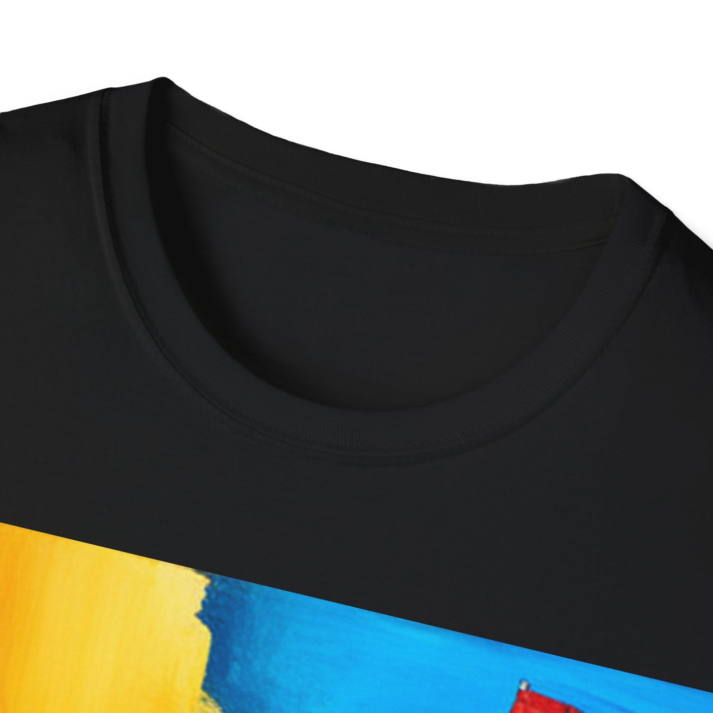 A city Unisex Softstyle T-Shirt
