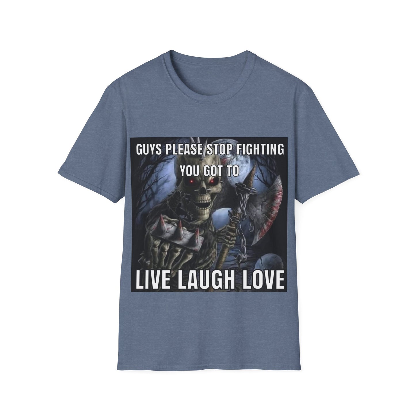 live laugh loveUnisex Softstyle T-Shirt