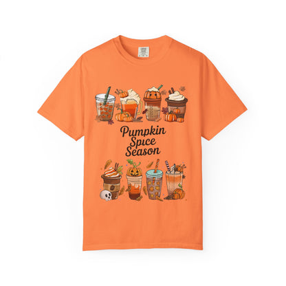 Garment-Dyed T-shirt - Definition of Pumpkin Spice Lattes