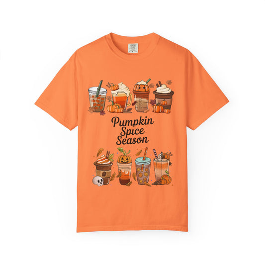 Garment-Dyed T-shirt - Definition of Pumpkin Spice Lattes