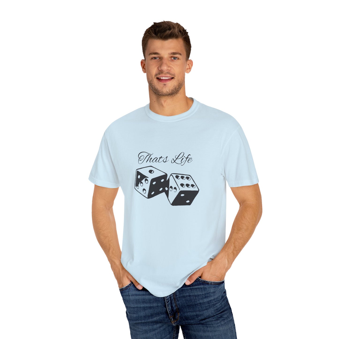 Gambling Life Unisex T-shirt - Roll a 7 Design