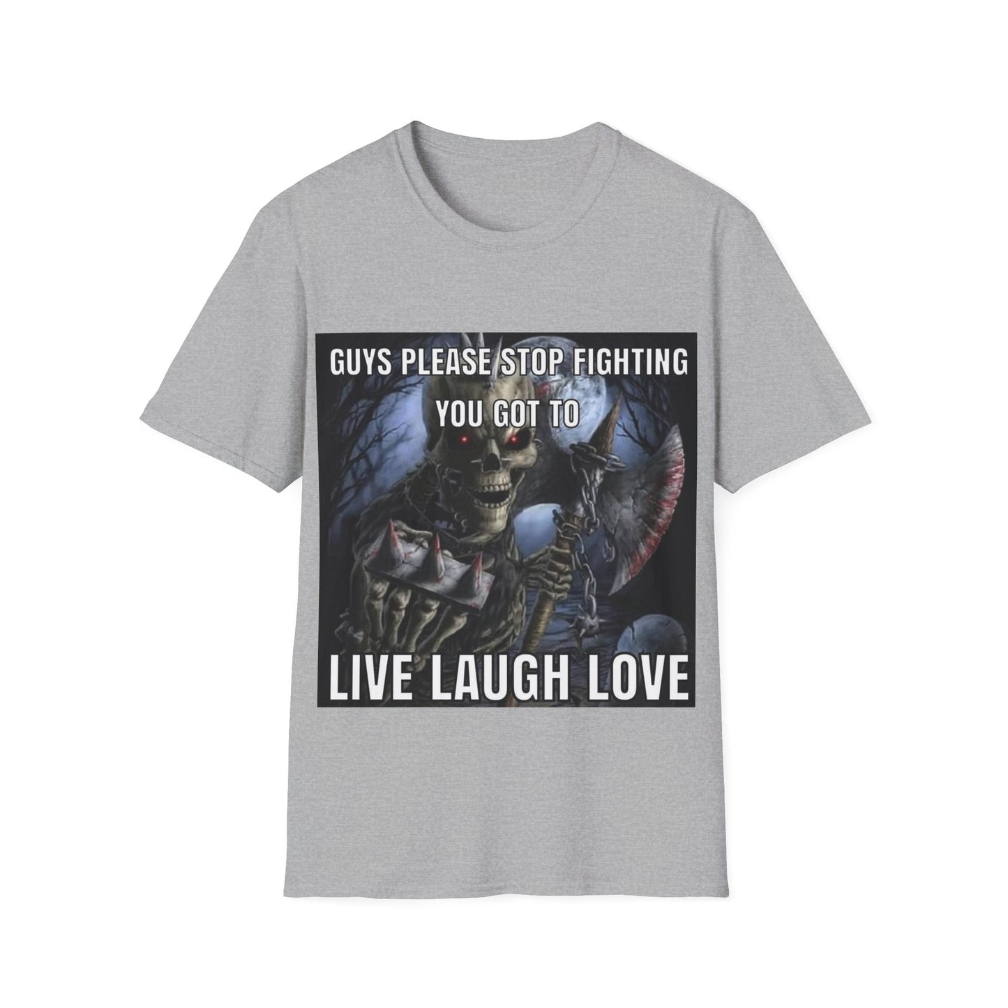 live laugh loveUnisex Softstyle T-Shirt