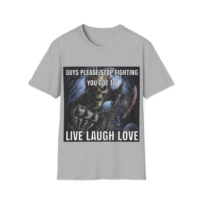 live laugh loveUnisex Softstyle T-Shirt