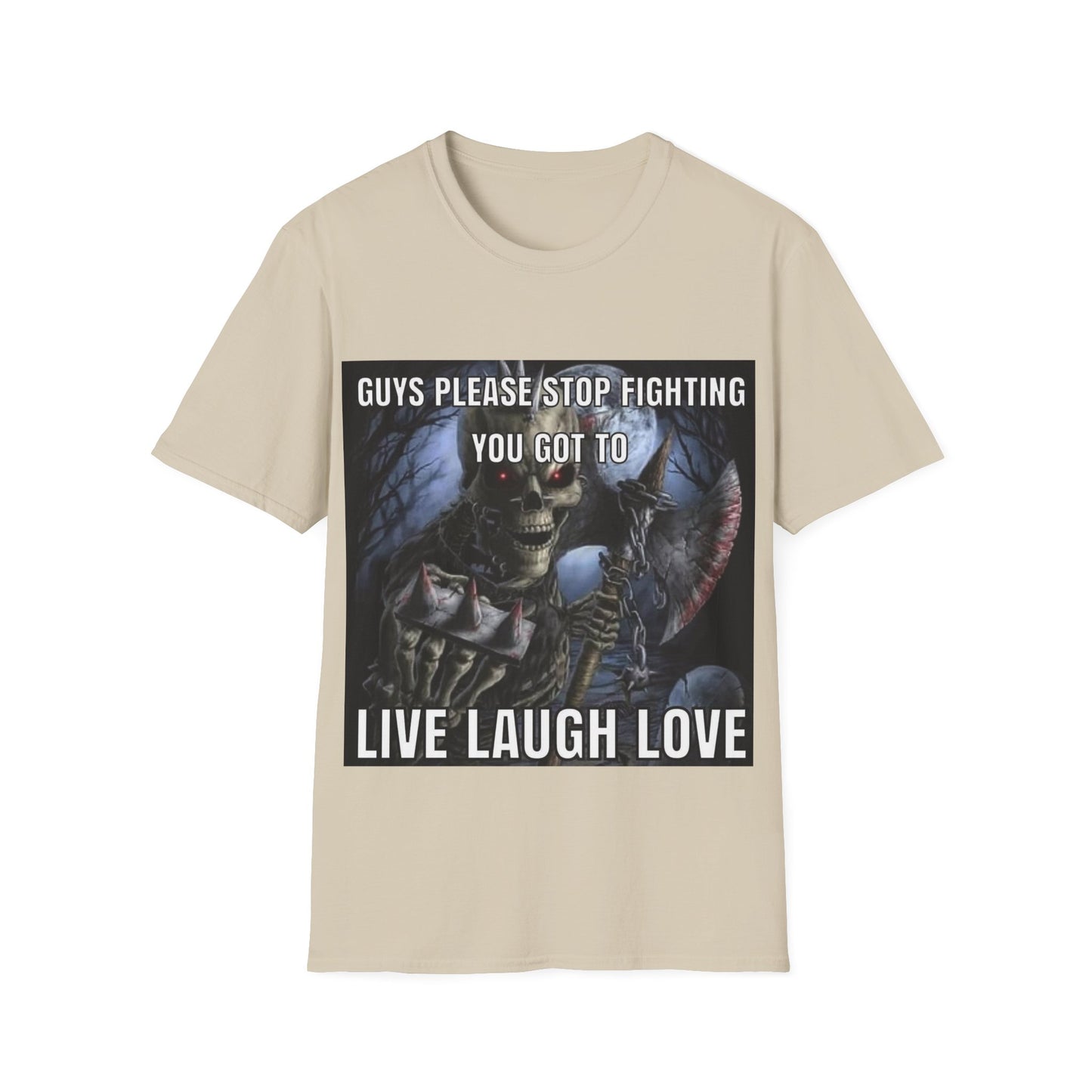 live laugh loveUnisex Softstyle T-Shirt