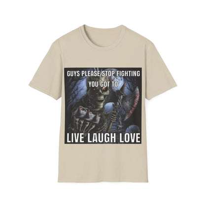 live laugh loveUnisex Softstyle T-Shirt