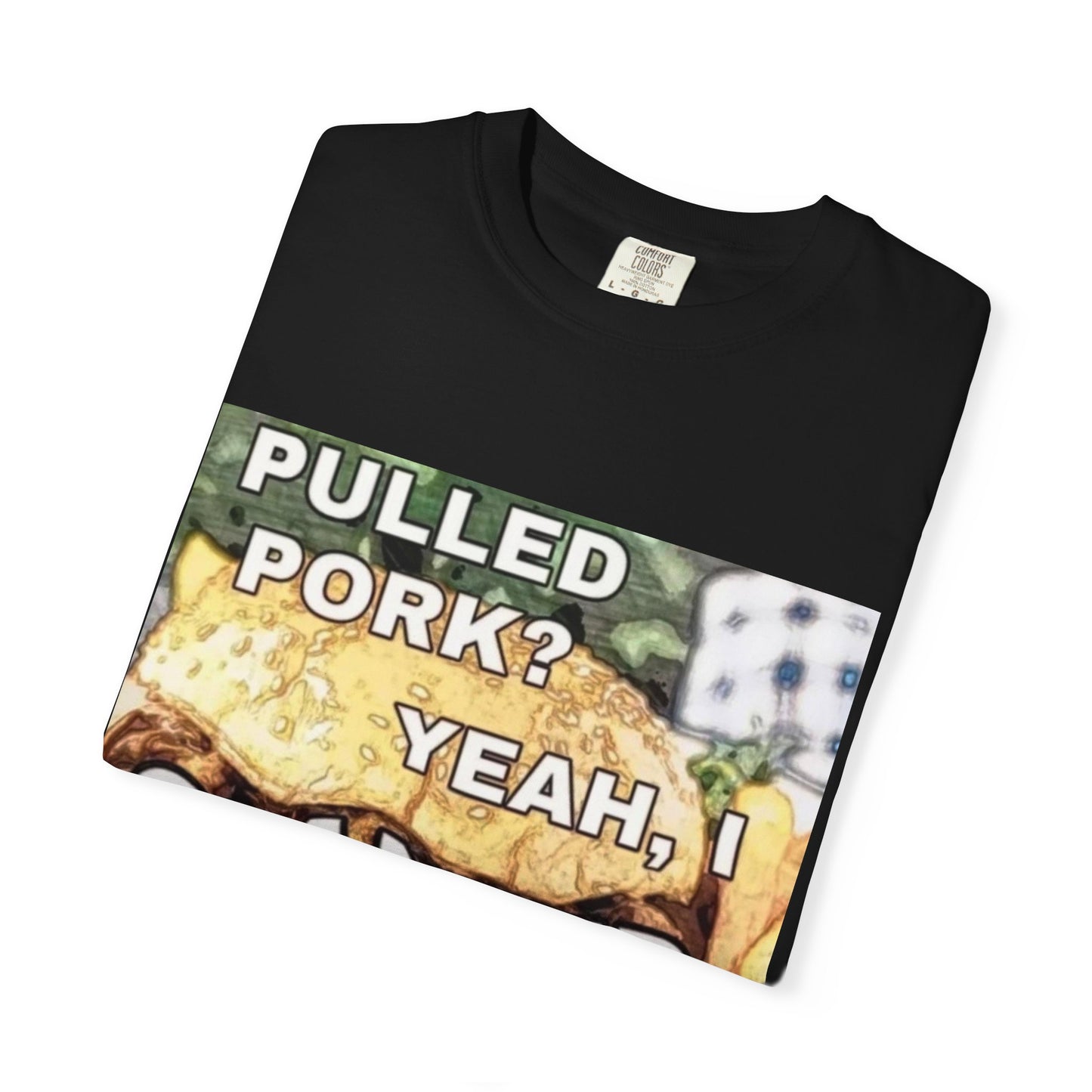 Cranking my hog pulled Unisex Garment-Dyed T-shirt