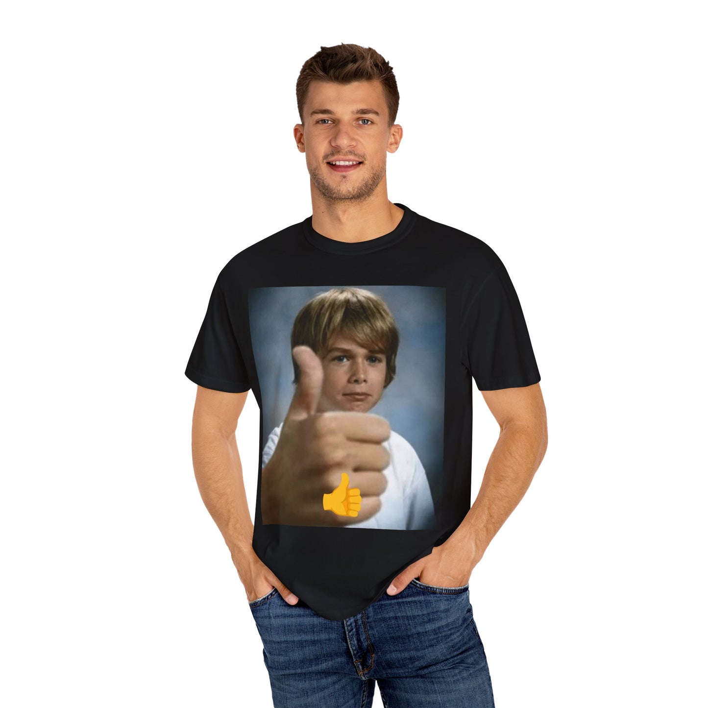 Thumbs up Unisex Garment-Dyed T-shirt