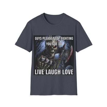 live laugh loveUnisex Softstyle T-Shirt