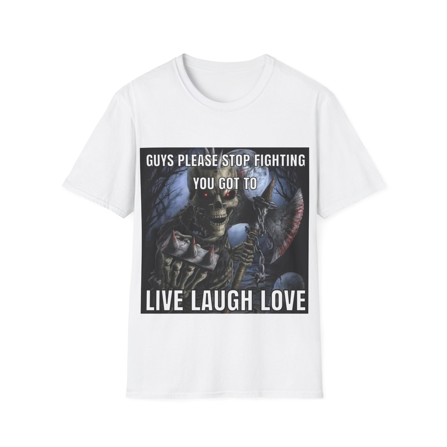live laugh loveUnisex Softstyle T-Shirt