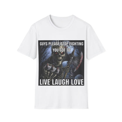 live laugh loveUnisex Softstyle T-Shirt