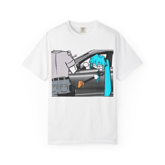 Vintage Miku Reaching Unisex T-shirt