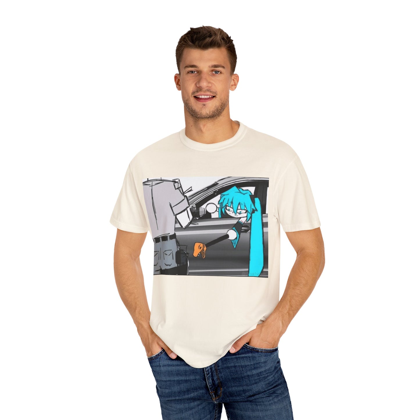 Vintage Miku Reaching Unisex T-shirt