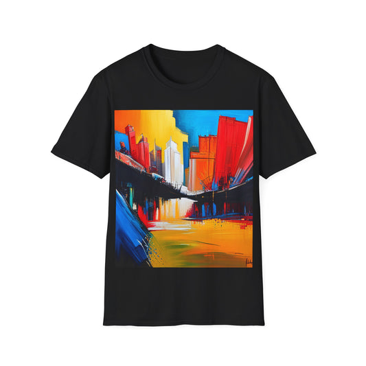 A city Unisex Softstyle T-Shirt