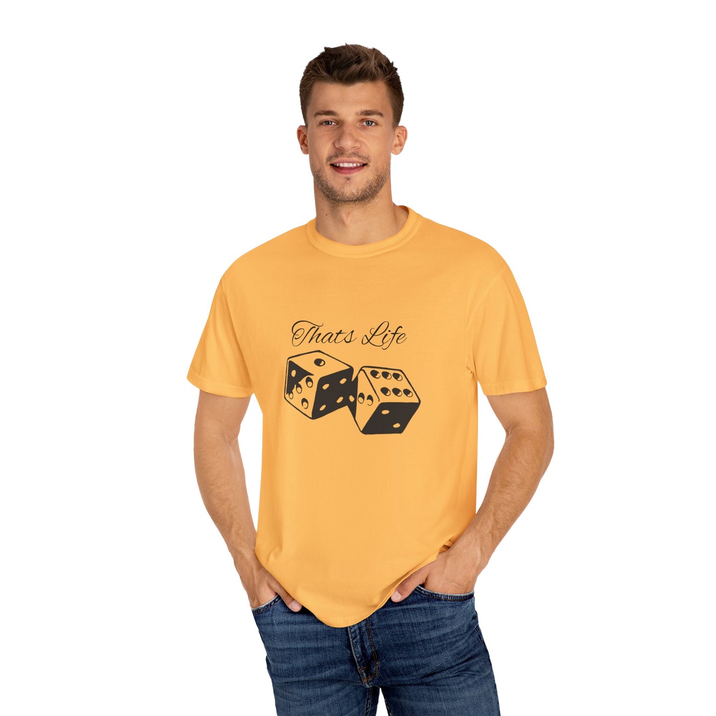 Gambling Life Unisex T-shirt - Roll a 7 Design