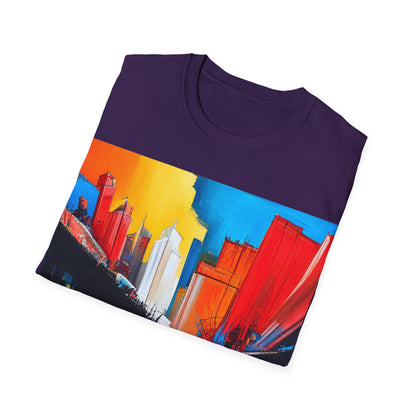 A city Unisex Softstyle T-Shirt