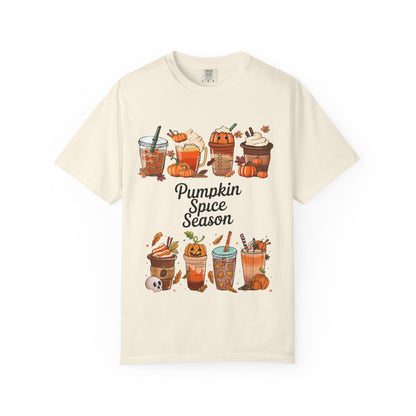 Garment-Dyed T-shirt - Definition of Pumpkin Spice Lattes