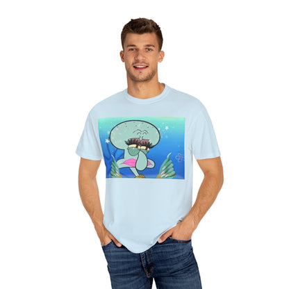 Garment-Dyed T-shirt - Zesty Squidward