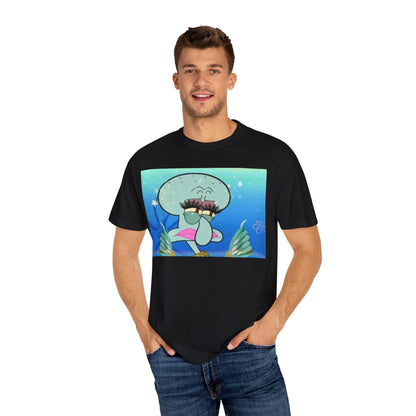 Garment-Dyed T-shirt - Zesty Squidward